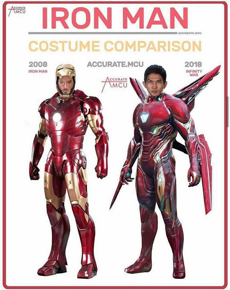 Faizal's Facebook It's almost identical! Minus the superpowers lah.